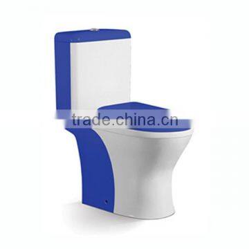 Floor Mounted S-trap Water Color Toilet photo-3