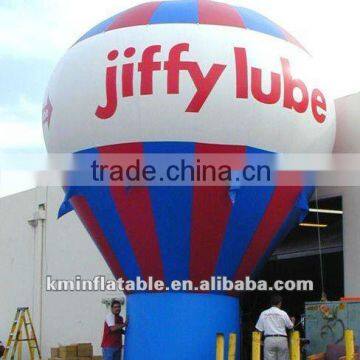 jiffy lube red blue giant advertising inflatable ground balloon