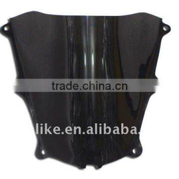 Black motorcycle windscreen/windshield for CBR600 F5