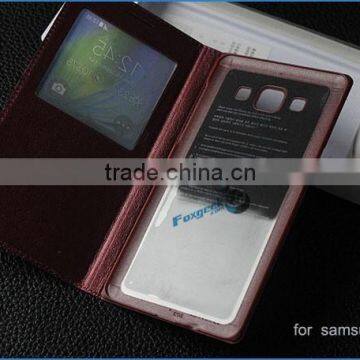 Cell Phone Case Factory Selling Mobile Phone Leather Case and Leather Flip Case for Samsung Galaxy A5 photo-4