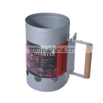 BBQ-005 Chimney Charcoal Starter of Hongxuan Factory LFGB/FDA/EN1860 ALIBABA