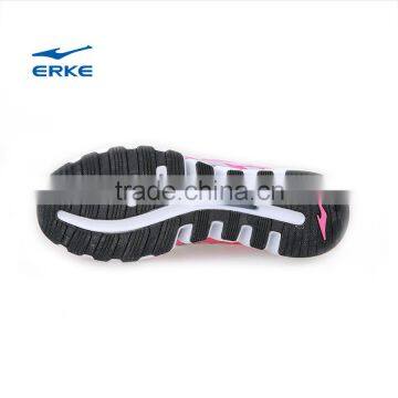 ERKE Women Breathable Running Shoes Fashion PU+mesh Upper MD+ Rubber Outsole Sneakers for Lady Lace up photo-3