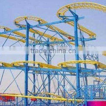 outdoor amusement park rides small roller coaster