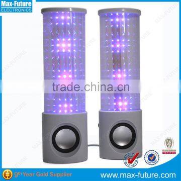 F-1211F Light wave speaker/Flash light speaker dancing with music