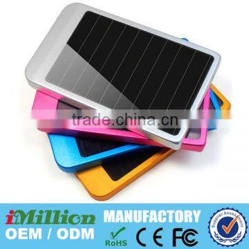 new cellphone 2600mAh solar bank charger supply