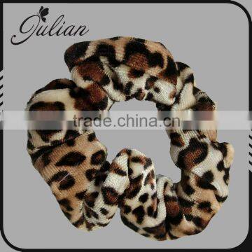 Polka Dot Striped Heart leopard print fabric hair rope ponytail cute holder hair ropes headband FHHTA0002