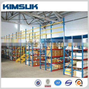 2014 Guangzhou Kimsuk Certificated Mezzanines racking system