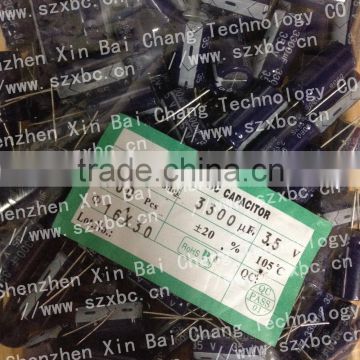 3300uf 35V 16x30 solid electrolytic capacitor