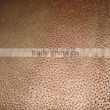 bronzed suede fabric