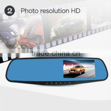 Rearview dash cam