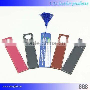 PU Leather recycled Bookmark for Promotional Gifts with Logo