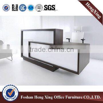 Elegant Design Melamine Board Light Colour Reception Table(HX-5DE330) photo-5