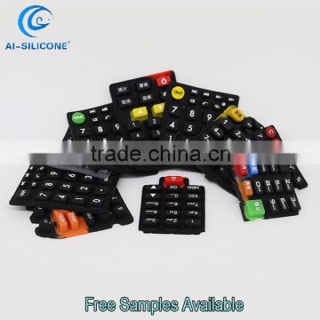 OEM, ODM Service Available Customized Rubber Silicone Button Maker