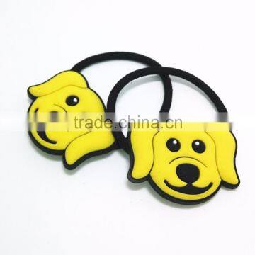 Animal Shaped Hair rubber Bands Wholesale Girls PVC Elastic Hair ties