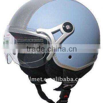 ece open face helmet(leather helmet) smtk-206