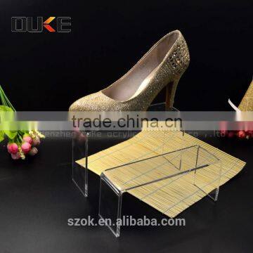 Transparent High Quality Acrylic Shoe Rack for Wholesale photo-3