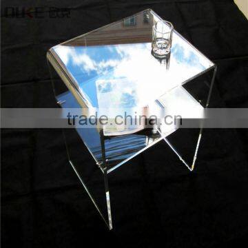 fancy living room furniture high transparent acrylic table