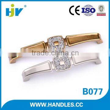 Wholesale hardware products good quality crystal brass handles