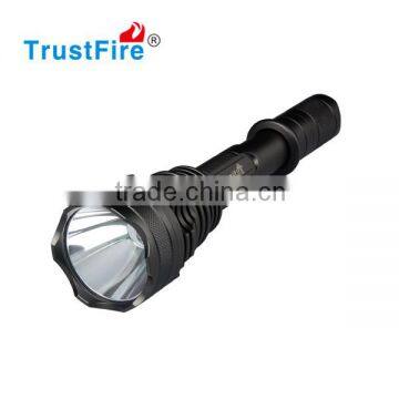 Tactical hunting flashlight with SST-50 linterna led TrustFire outdoor fishlight brand brown or gift box package