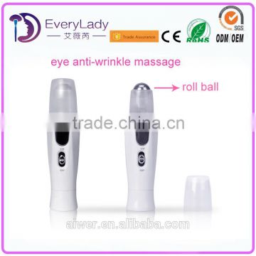 Electric relaxing ionic eye massage vibrator with CE & RoHS approval