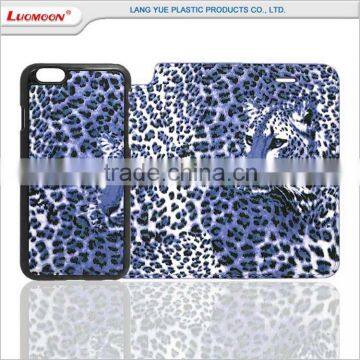 New Products 2016 Trending Leopard Pattern Separable Flip Cover Cell Phone Case With for lg K10 g3 g4 g5 g2 g1 photo-5