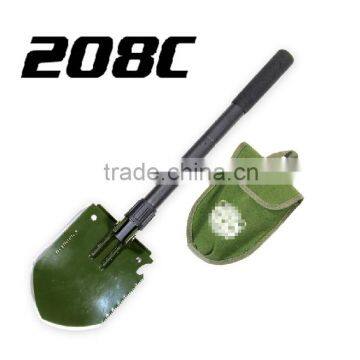 multifunction foldable military shovel