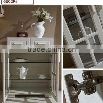 Simple Design Living Room Melamine Wooden Cupboard