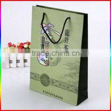 full color printing paper packing bag for tea