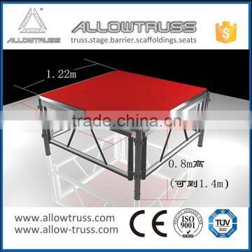 2015 Top Quality Assemble Stage Used Exhibition Stage