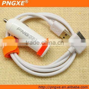 Multipurpose PNGXE Colorful single USB Car Charger for iPad and Smart Phone China manufacters