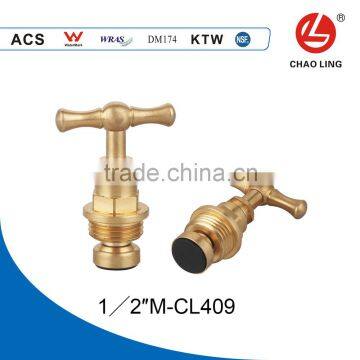 1/2 slow open brass cartridge upc shower faucet cartridge