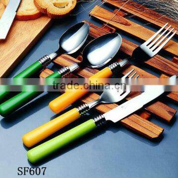 plastic handle cutlery