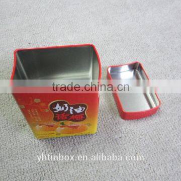 Cute Irregular Shaped Metal Tin Box With Lid photo-2