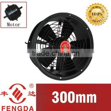 300mm kitchen exhaust fan with wall mount