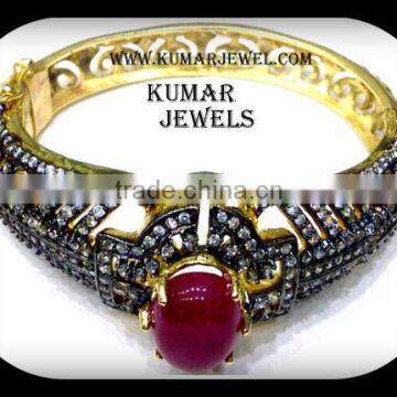 Mughal Antique Bracelet With Ruby