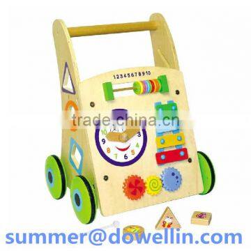 wooden toy car.baby learning walker.wooden educational toys