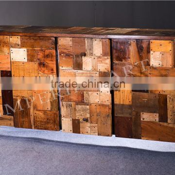 Antique Reclaimed Wood Side Board