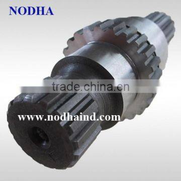 Spur gear shafts pinion gears hub gears