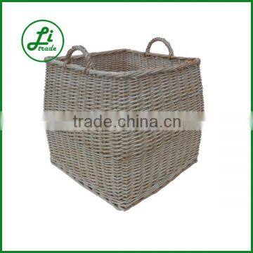 large willow woven basket