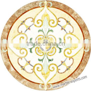 New circular marble Inlay Flooring design