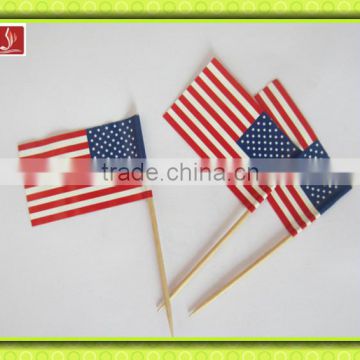 Party Flag Pick Cupcake Flag Toothpicks