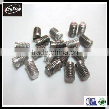 Customized Stainless Steel Slot Set Screw,no Head Set Screw photo-2