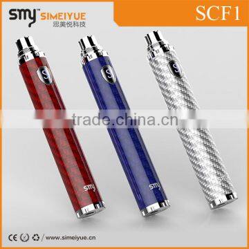 china supplier carbon fiber CF mod 2600mah e cig battery