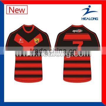 Blue and White Rugby League Jerseys Singapore Rugby Jersey Wholesale Rugby Shirts photo-3