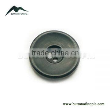 Black Horn Buttons for Coats