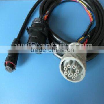 J1939 OBD2 cable heavy truck obd test cable