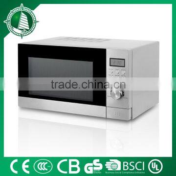 hot selling 23L/25L 800w stainless steel digital microwave oven high quality