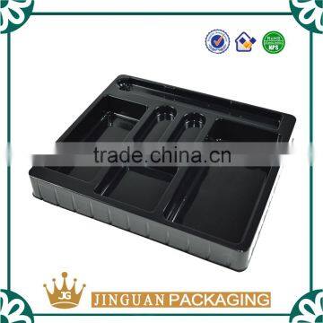 Plastic Black PVC Cosmetics Container With Custom Logo photo-3