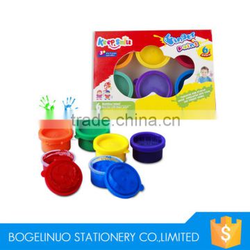 30ml 6 Colours Finger Paint For Kids DIY Painting