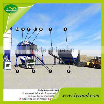 60m3-150m3/h concrete batching plant with high quality